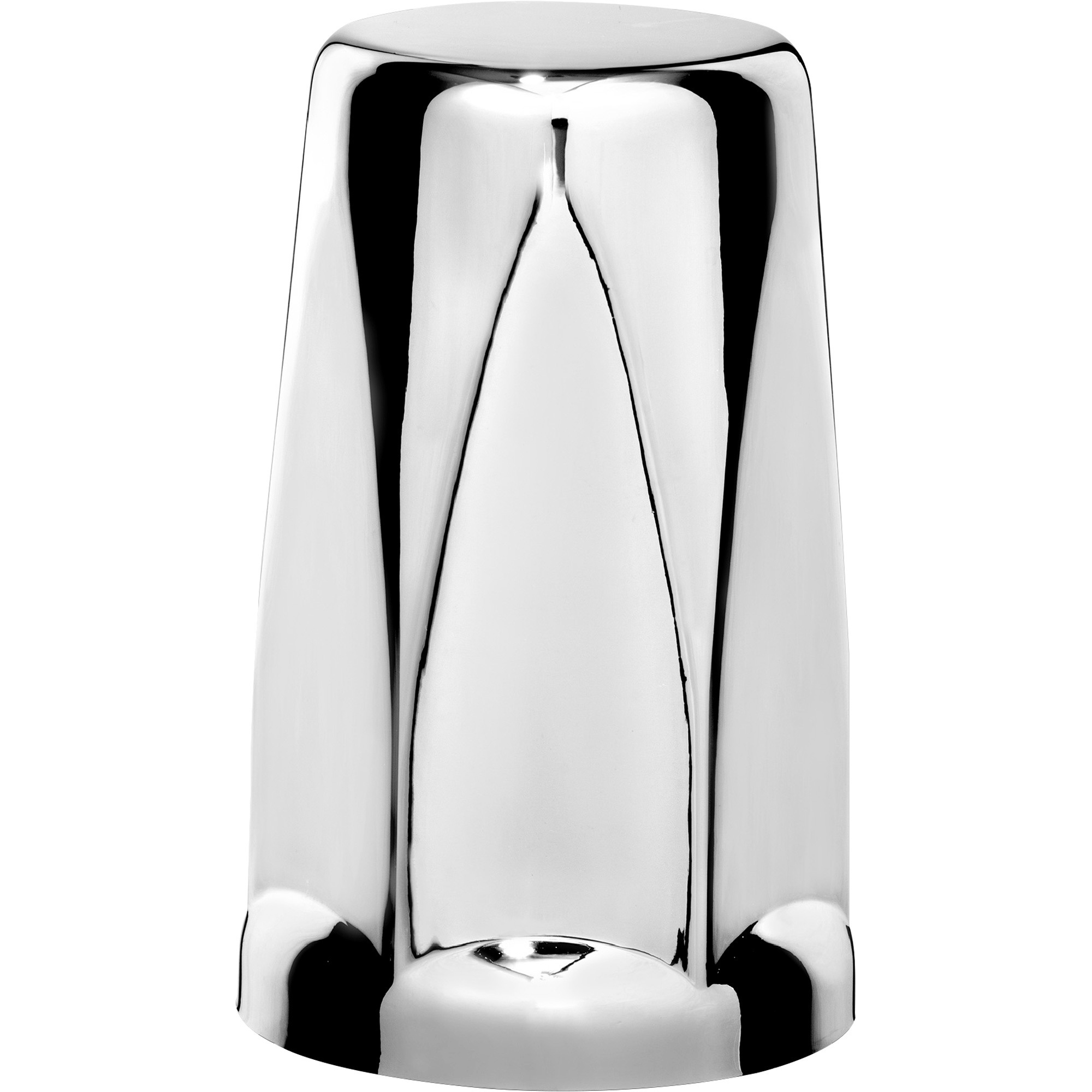 Roadmaster ABS Extra-Tall Chrome Push-On Lug Nut Covers, Set of 60, 3mm x 3 1/16in., Model# 0112P-60